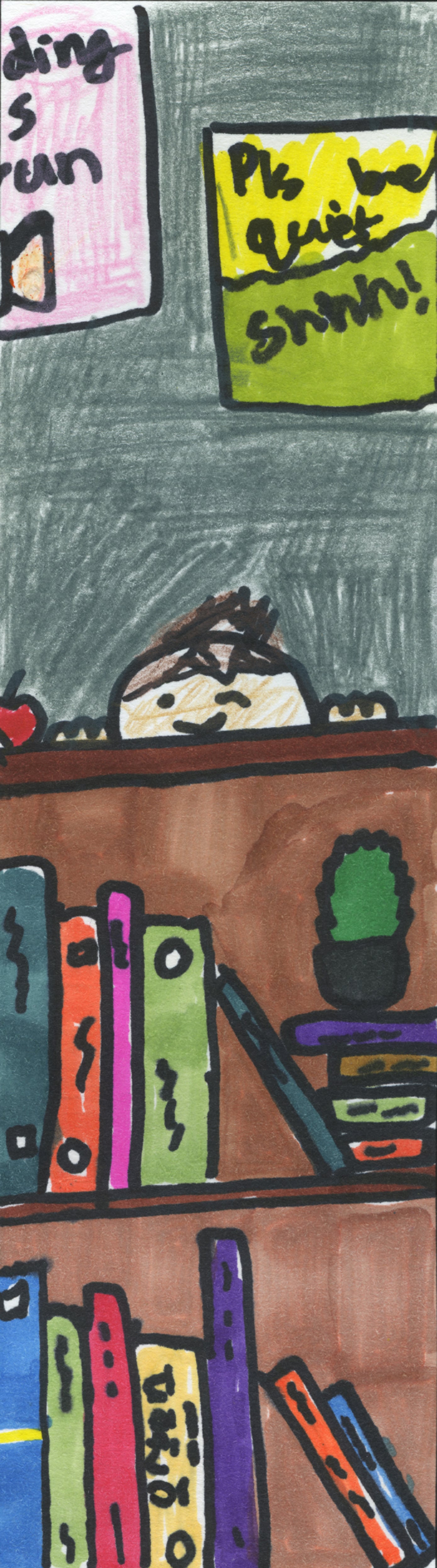 Bookmark Contest Winner, Amelia B., 3rd Grade