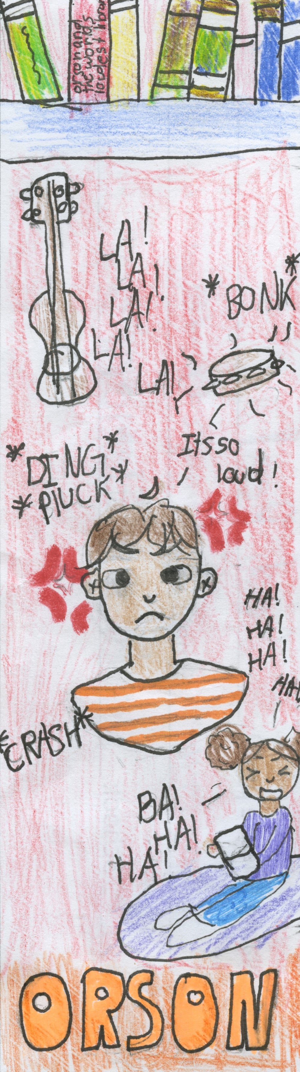 Bookmark Contest Winner, Andi R, 4th Grade