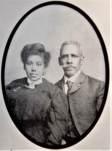 Historic image of a man and a woman