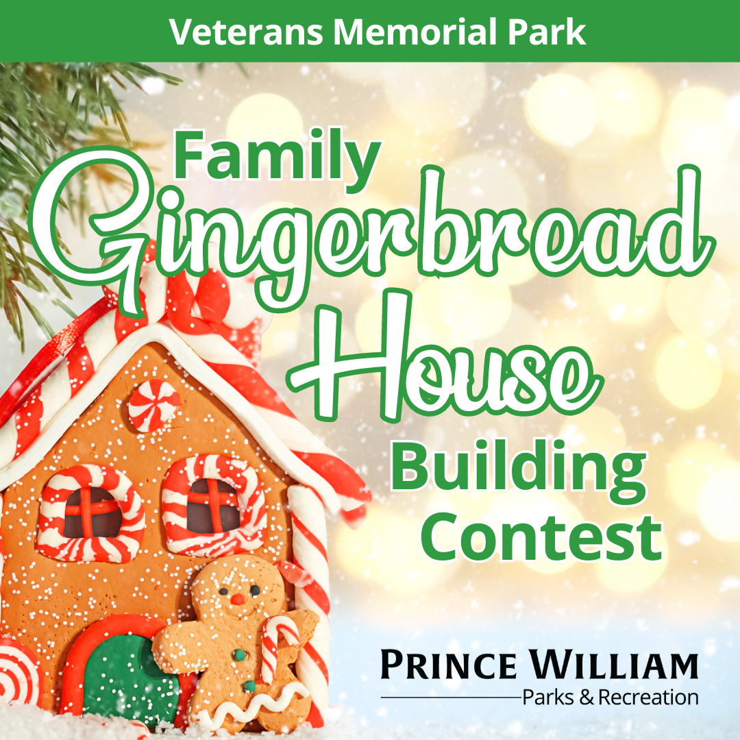 Vets Family Gingerbread House Building Contest