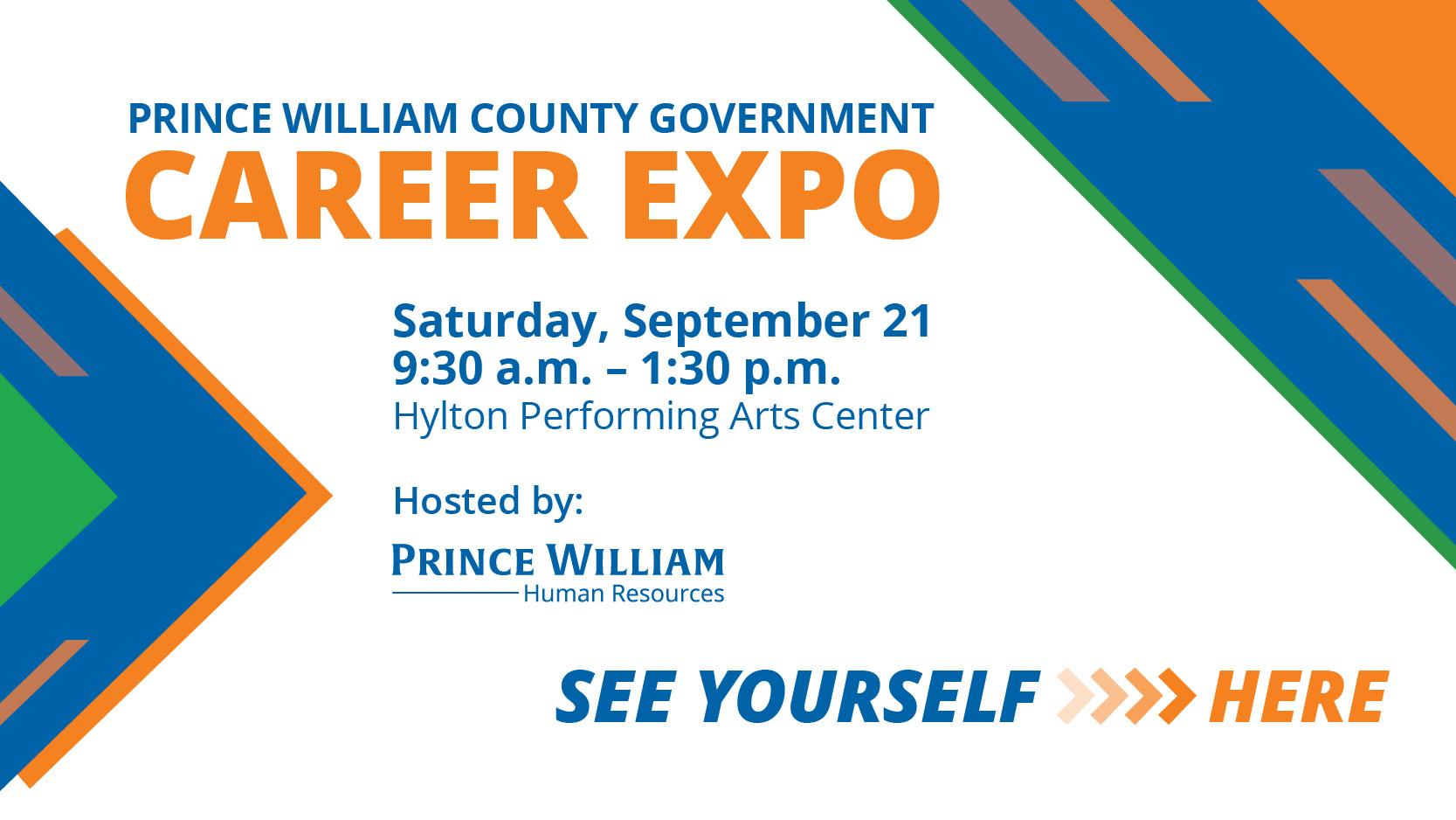 Prince William County Government Career Expo September 21 2024