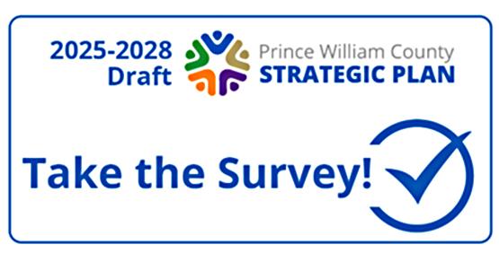 PWC is asking the community to review and provide feedback on the draft 2025-2028 Strategic Plan. Click image to take the Survey!